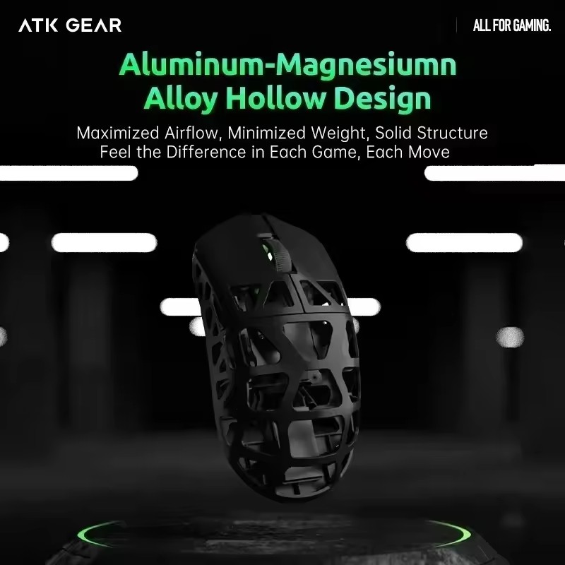 Esports Gaming Mouse Wireless - ATK FIERCE X Gaming Mouse 8K