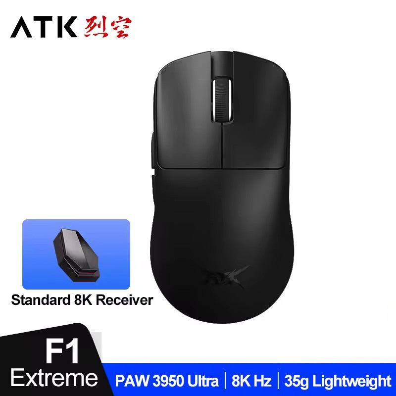 Esports Gaming Mouse Wireless - ATK BlazingSky F1 Extreme Wireless Gaming