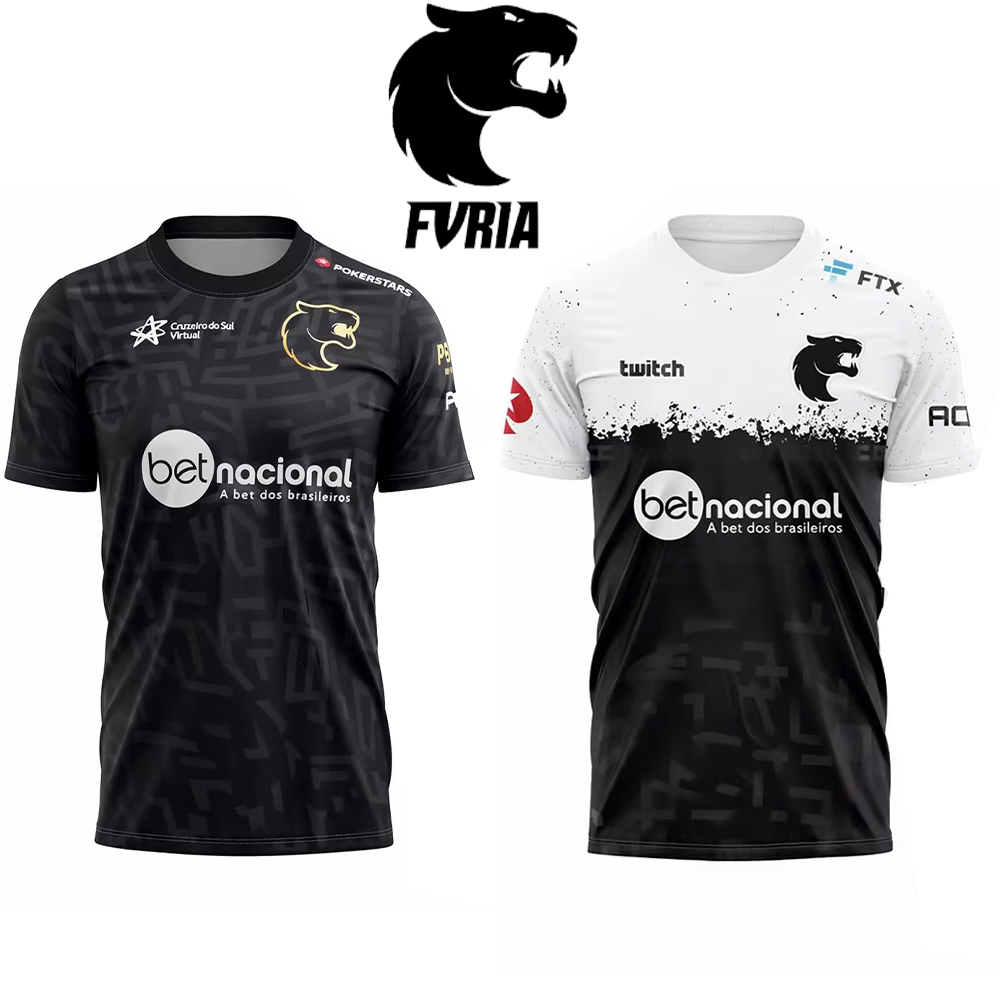 Esports Gaming Training - Men's FURIA ESports Team Jersey CS2