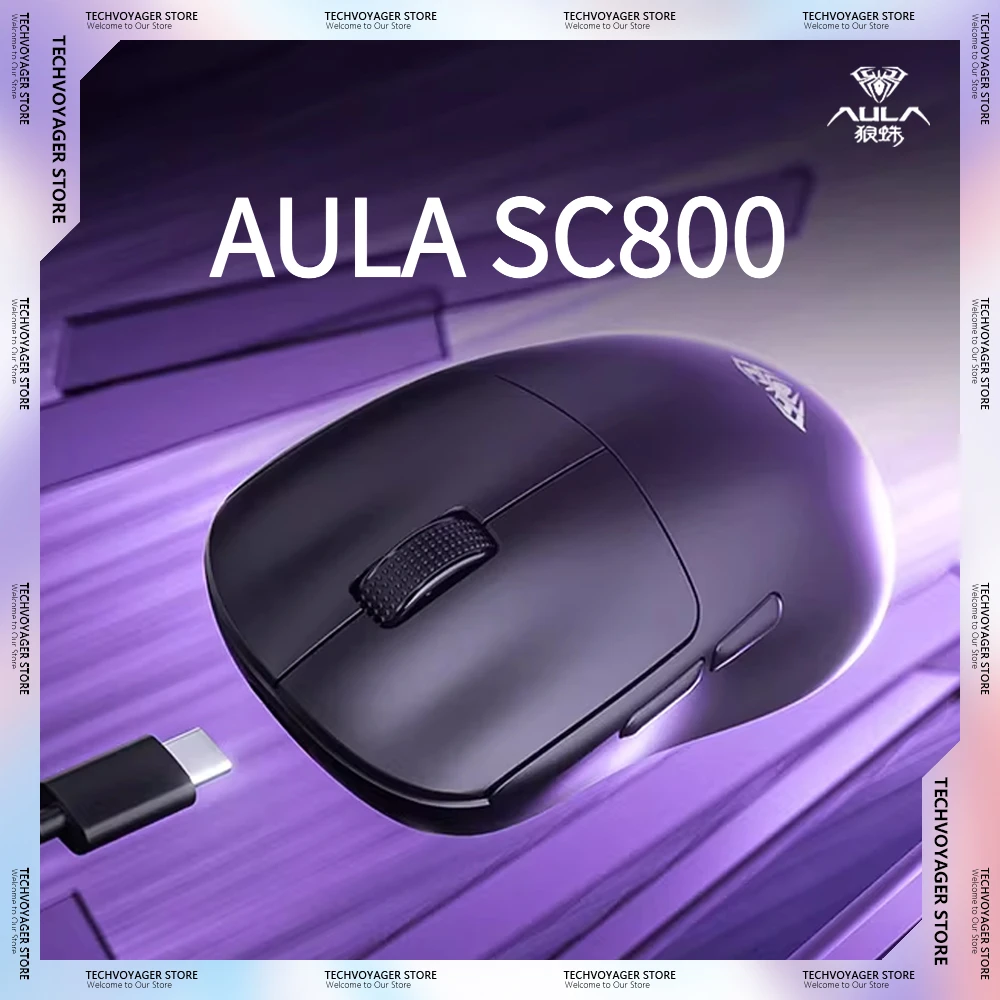 AULA SC800 Gaming Mouse Paw339 - Esports Gaming Mouse Wireless recension och pris