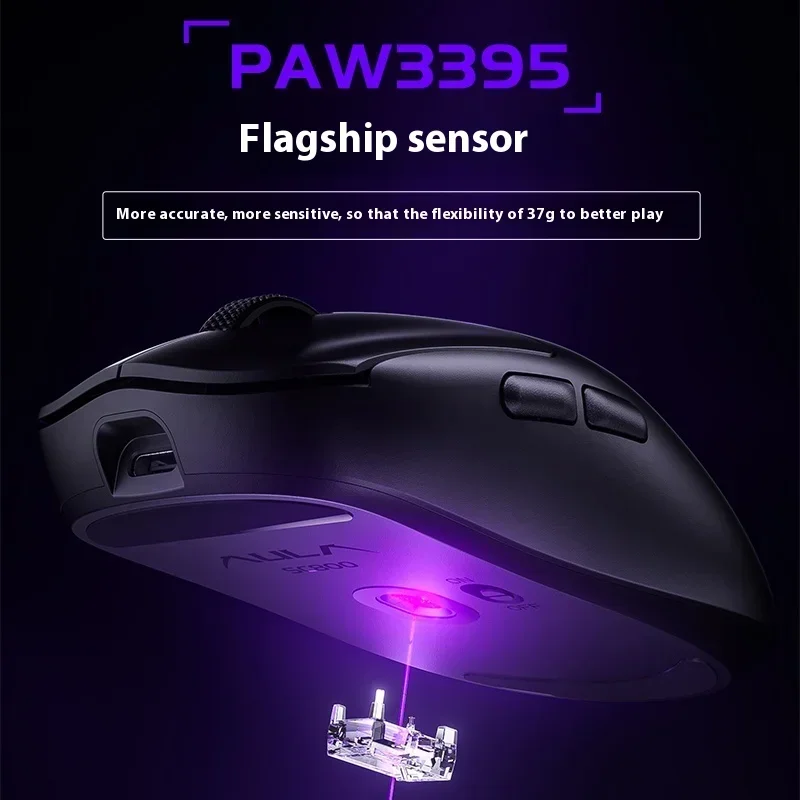 AULA SC800 Gaming Mouse Paw339 - Esports Gaming Mouse Wireless recension och pris