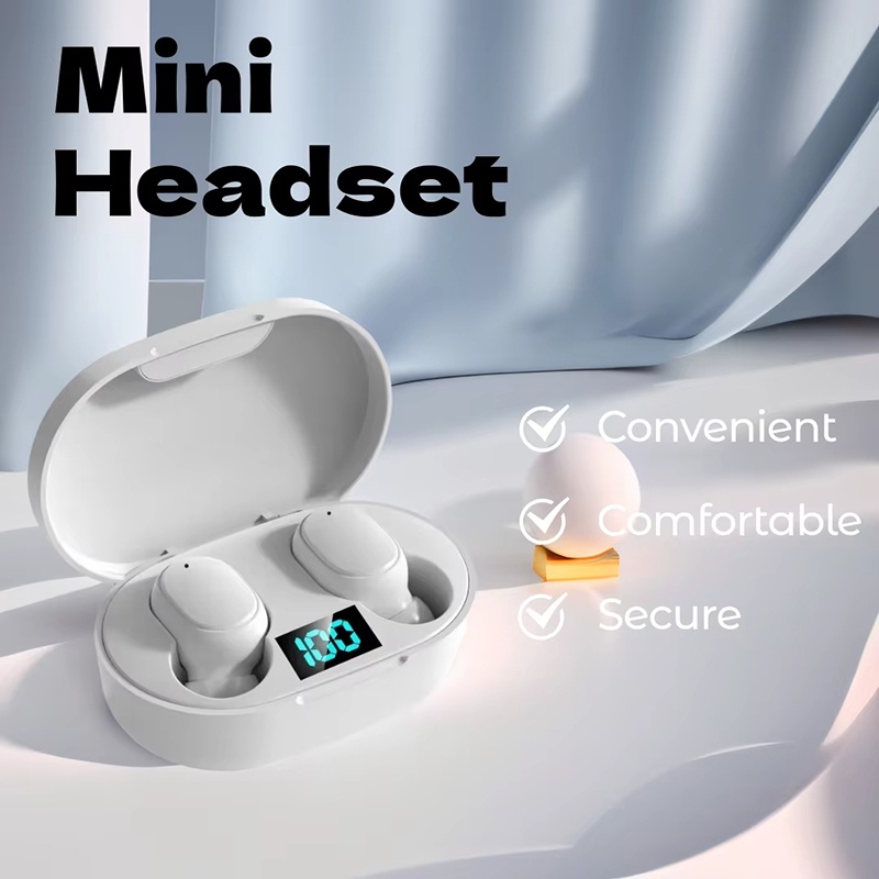 A6S TWS Earphone Wireless Blue - Esports Wireless Gaming Headset recension och pris