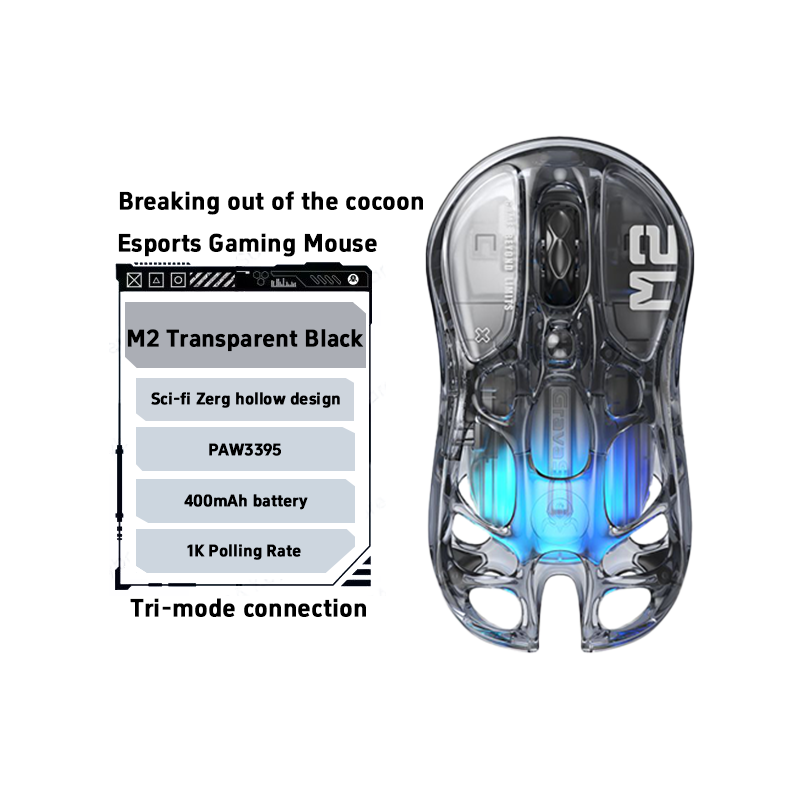 GravaStar M1 M2 Gaming Mouse M - Esports Gaming Mouse Wireless recension och pris