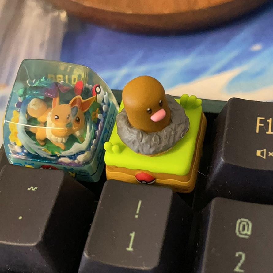 Pokemon Psyduck Rotatable Keyc - Keyboard Tenkeyless recension och pris
