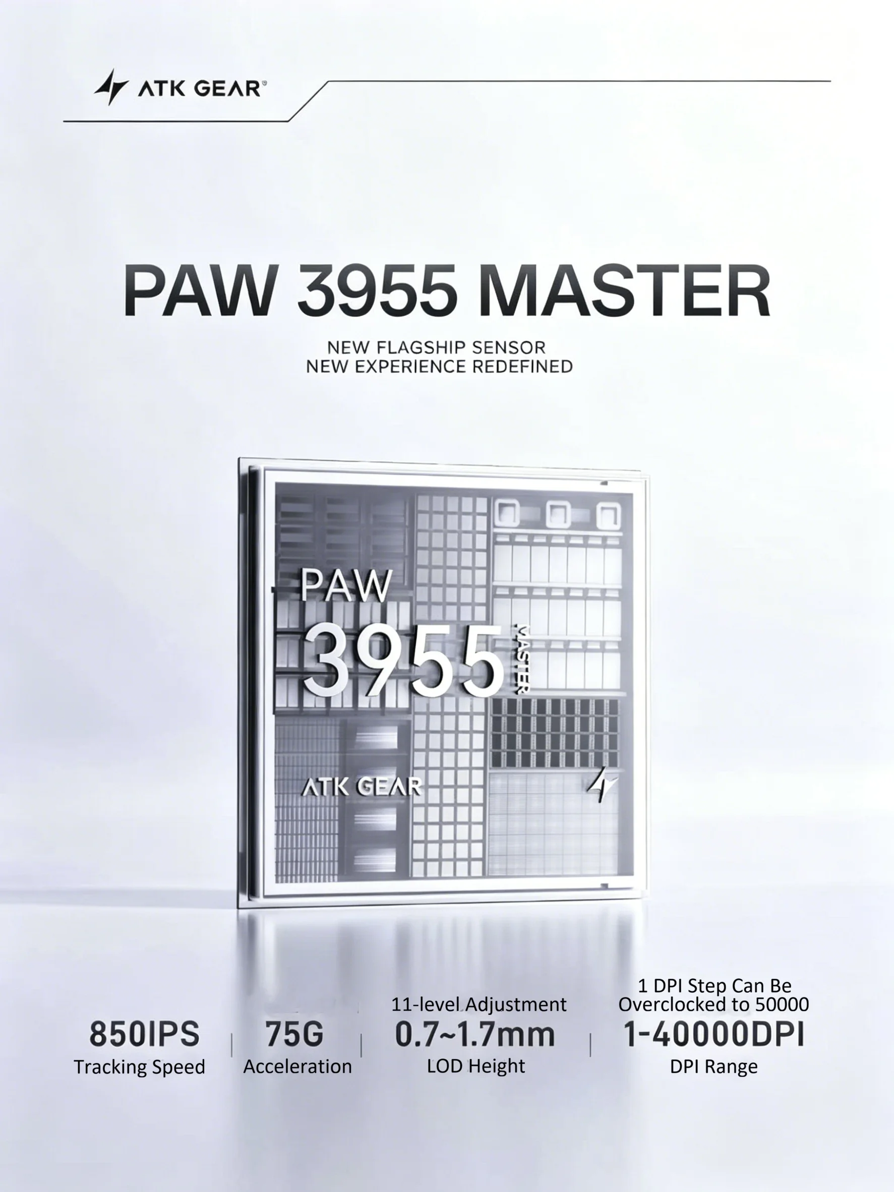 ATK A9 Mini Master Plus PAW395 - Esports Gaming Mouse Wireless recension och pris