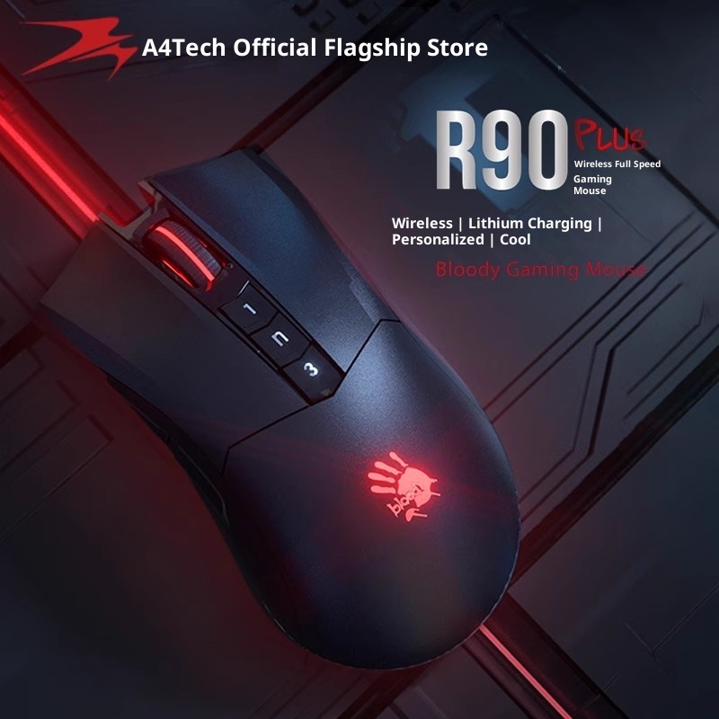 Bloody R90 PLUS Wireless Mouse - Esports Gaming Mouse Wireless recension och pris