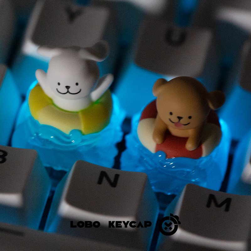 LOBO KEYCAP Maltese Line puppy - Keyboard Tenkeyless recension och pris