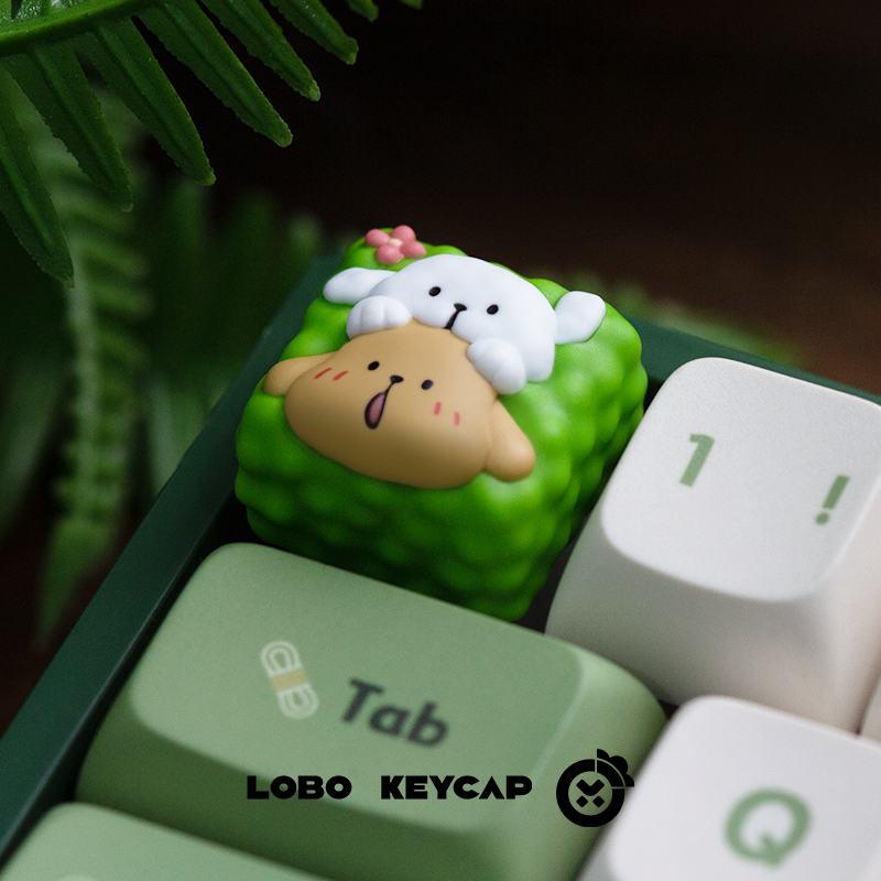 LOBO KEYCAP Maltese Line puppy - Keyboard Tenkeyless recension och pris