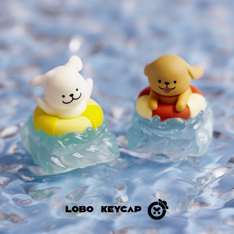 LOBO KEYCAP Maltese Line puppy - Keyboard Tenkeyless recension och pris