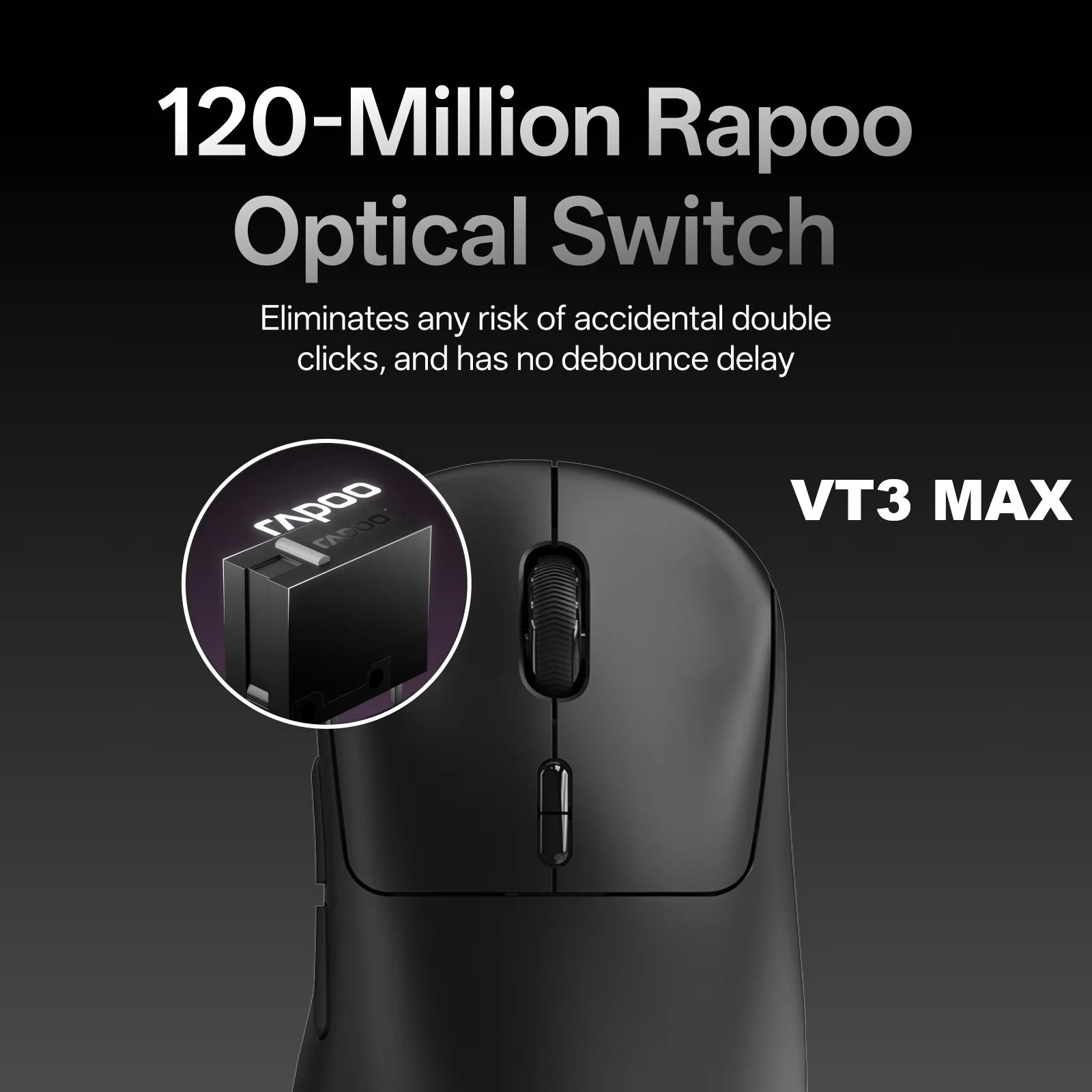 Rapoo Wireless Gaming Mouse 8K - Esports Gaming Mouse Wireless recension och pris
