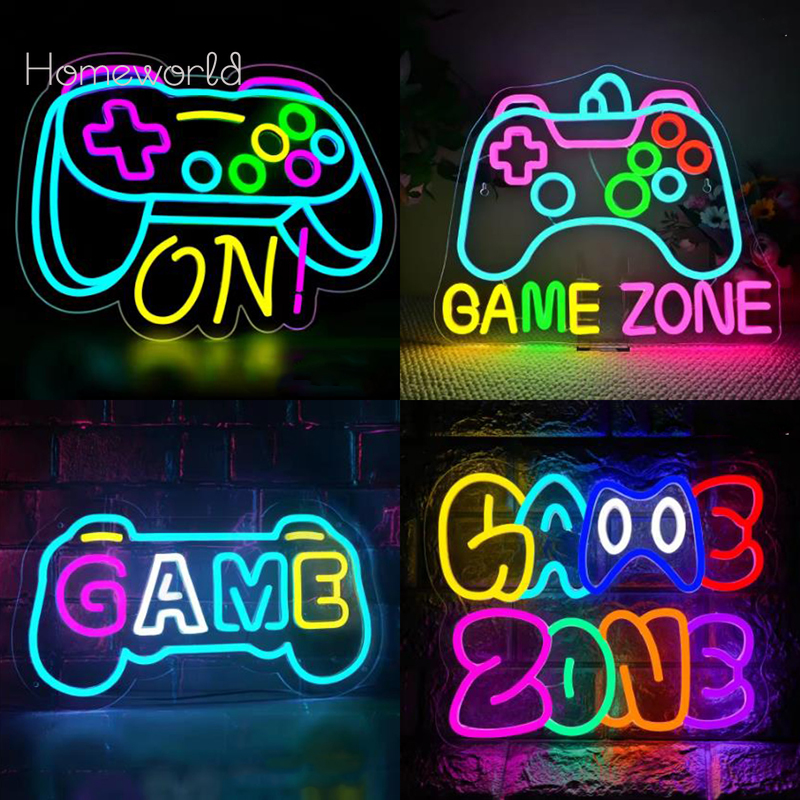 Game Zone LED Neon Light Sign  - Esports Gaming Arena recension och pris