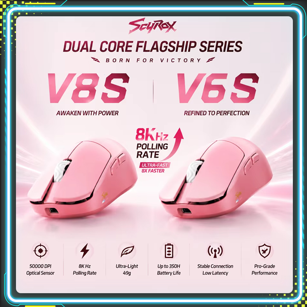 Scyrox V8s V6s Lightweight Wir - Esports Gaming Mouse Wireless recension och pris