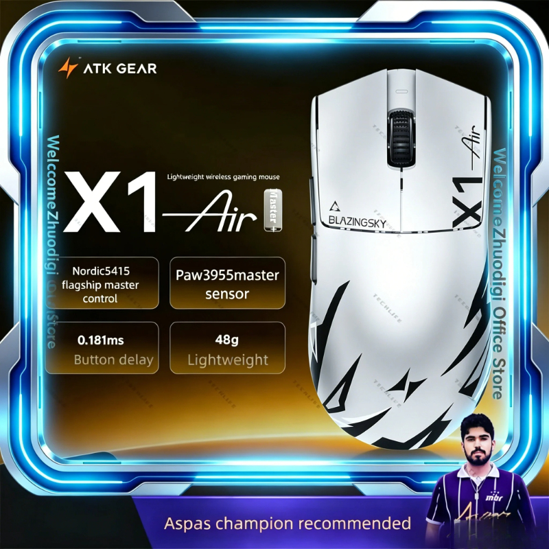 New ATK Blazing Sky X1 Air Ult - Esports Gaming Mouse Wireless recension och pris