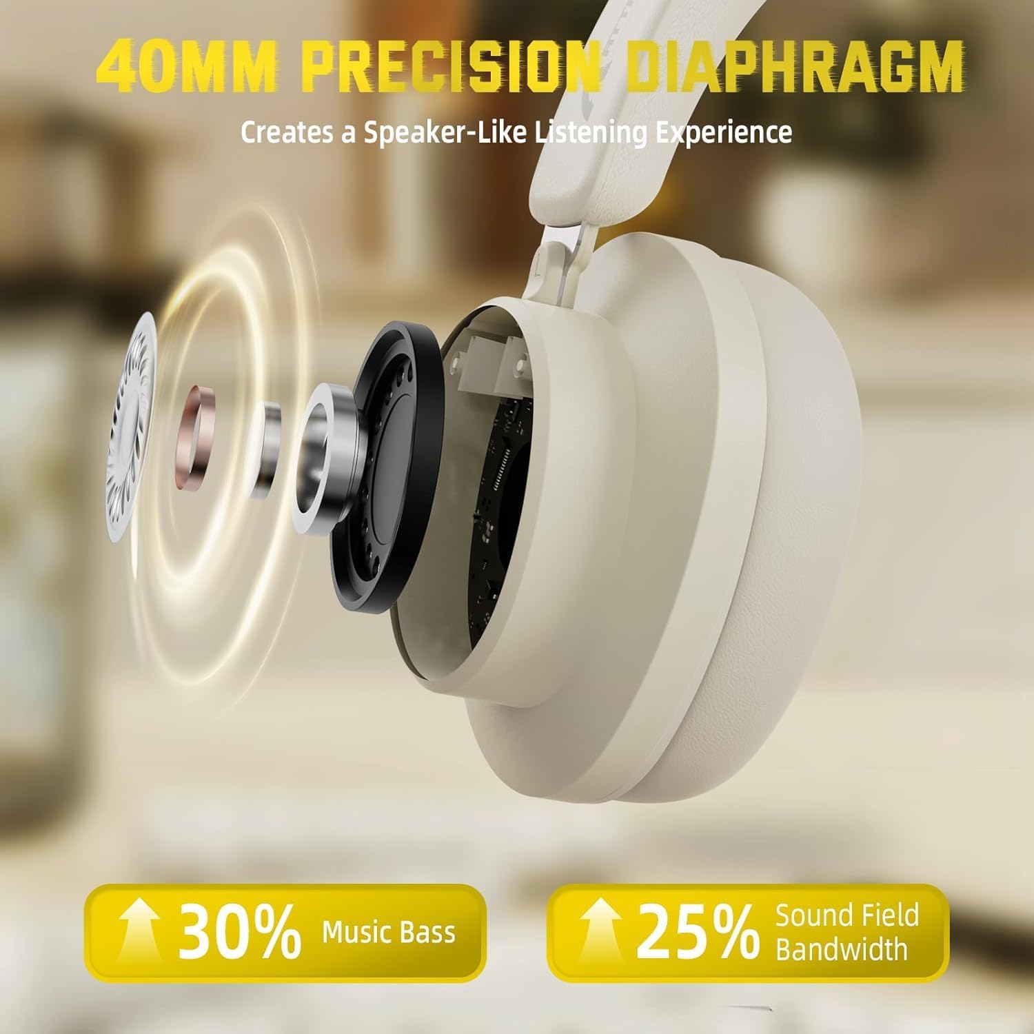 ATTACK SHARK G500 Wireless Ove - Esports Wireless Gaming Headset recension och pris