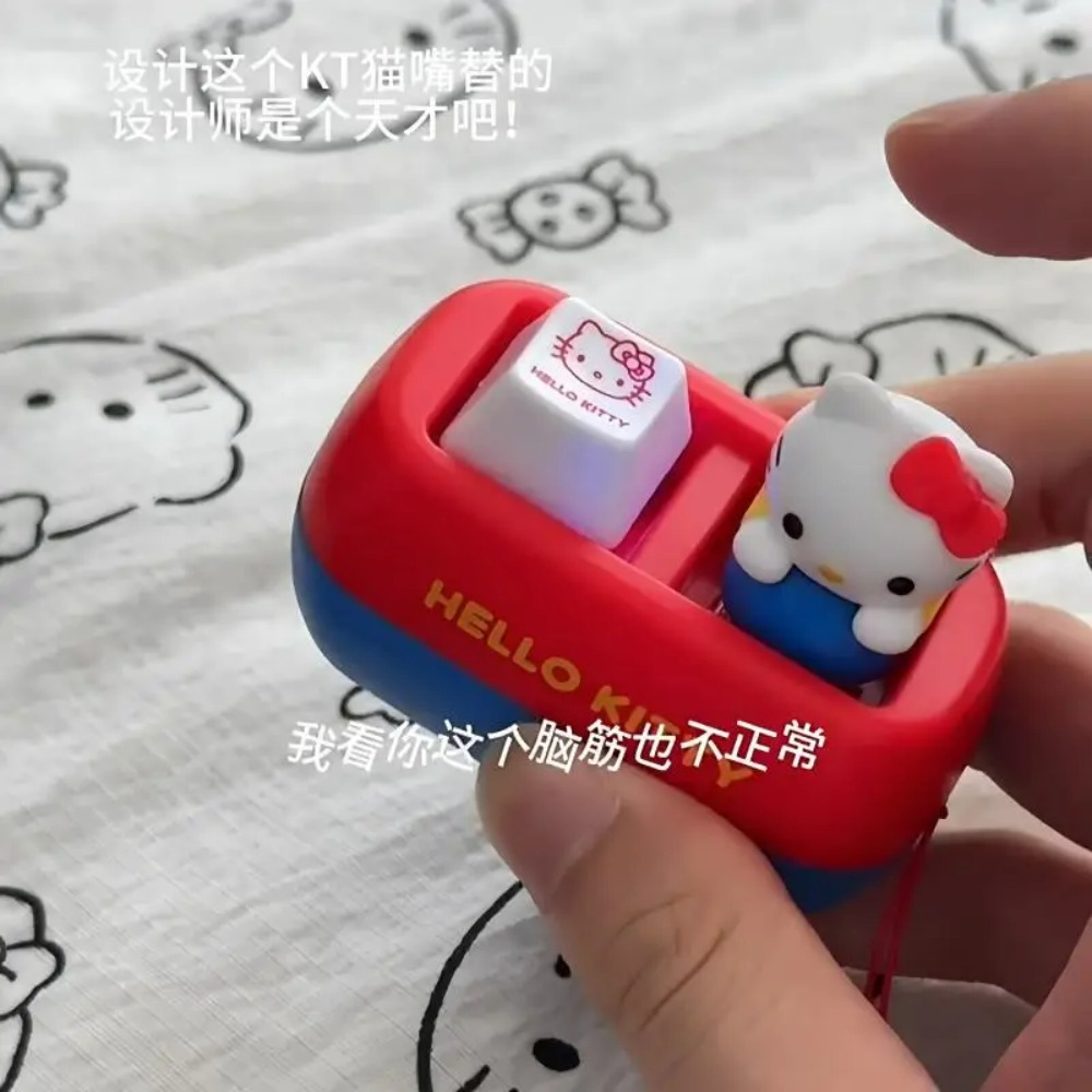 Kawaii Hello Kitty Keyboard Ke - Keyboard Tenkeyless recension och pris